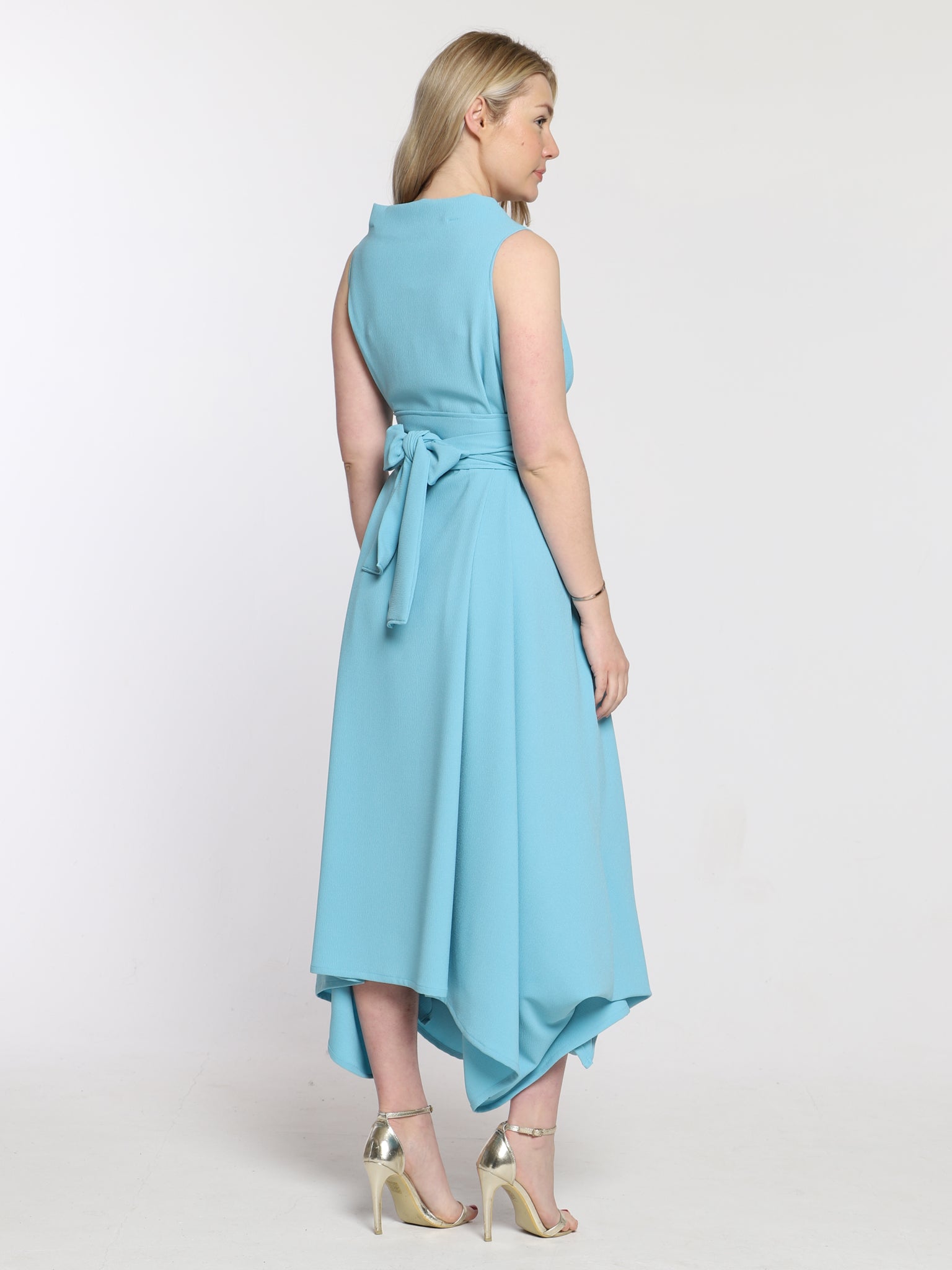 Duck Egg Darcy Dress
