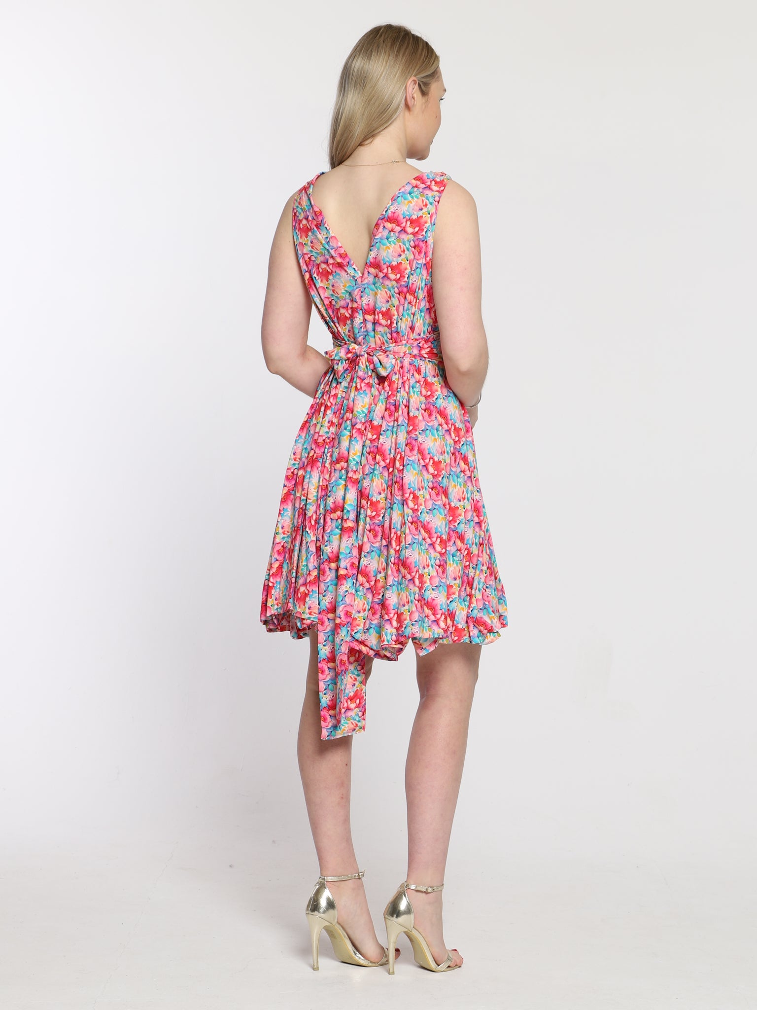 Watercolour Blossom Mia Dress
