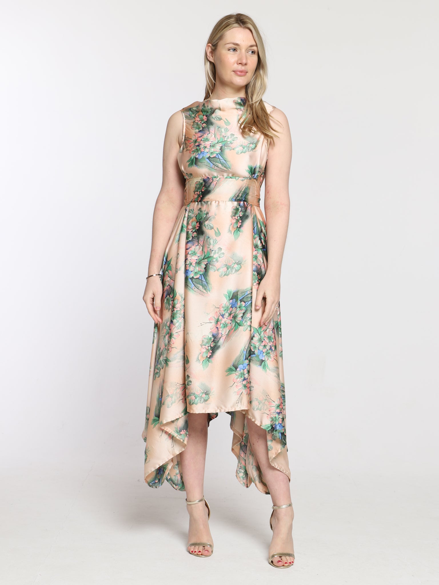 Nude Lucia Print Darcy Dress