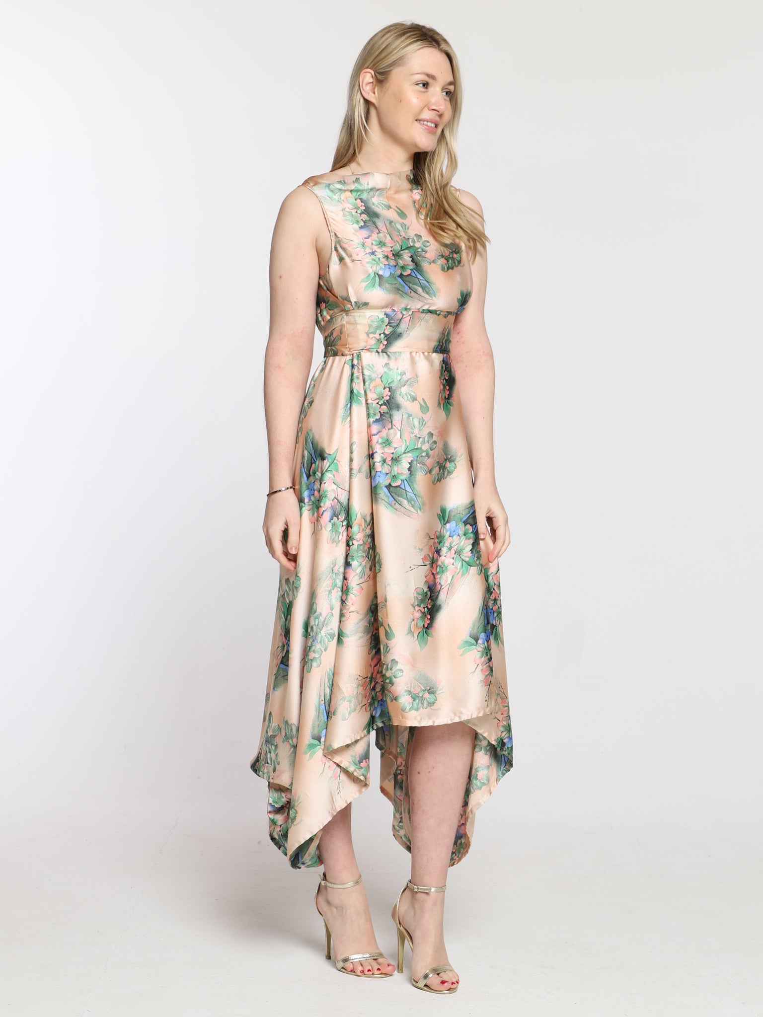 Nude Lucia Print Darcy Dress