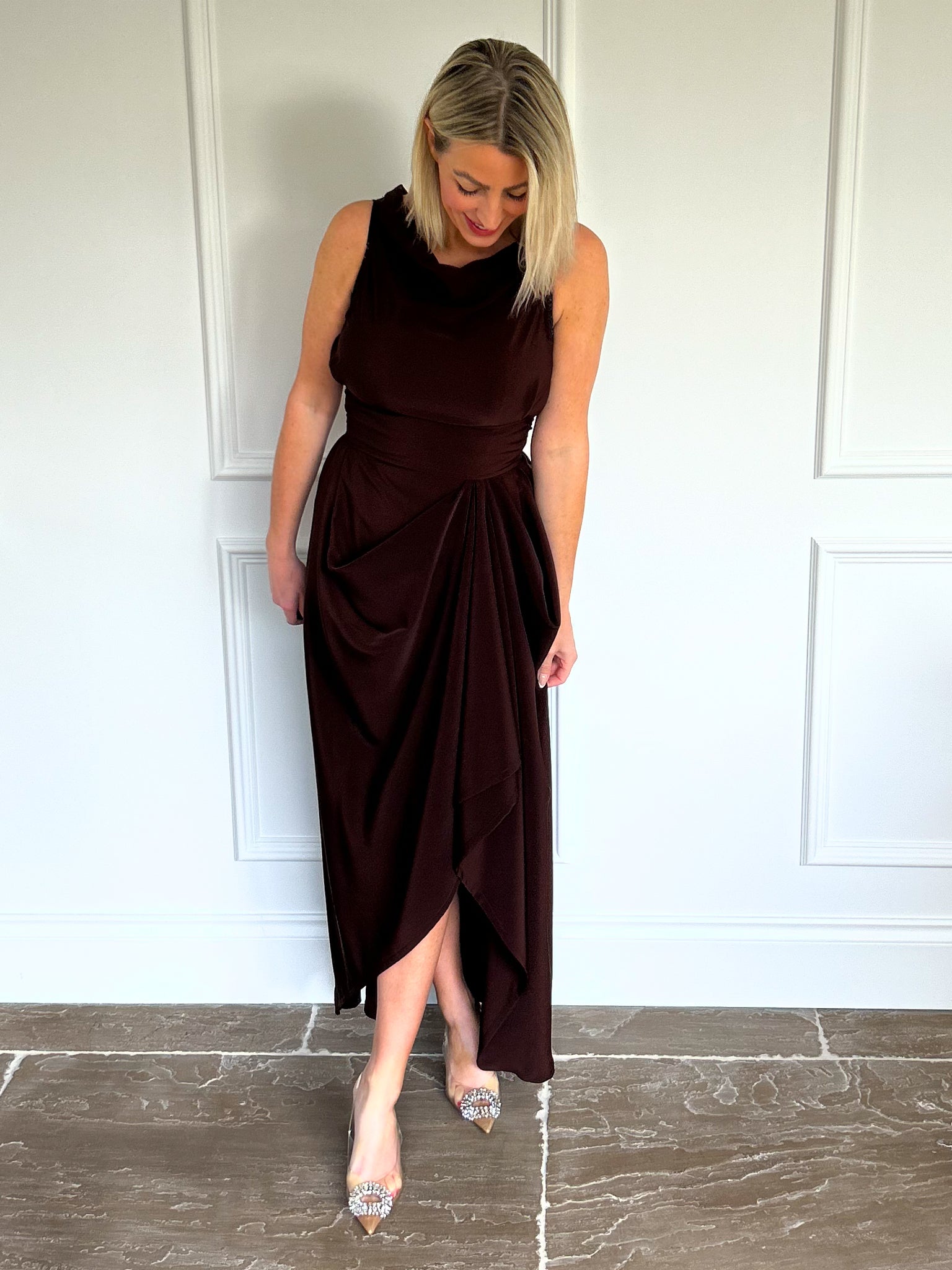 Chocolate Brown Ivy Dress