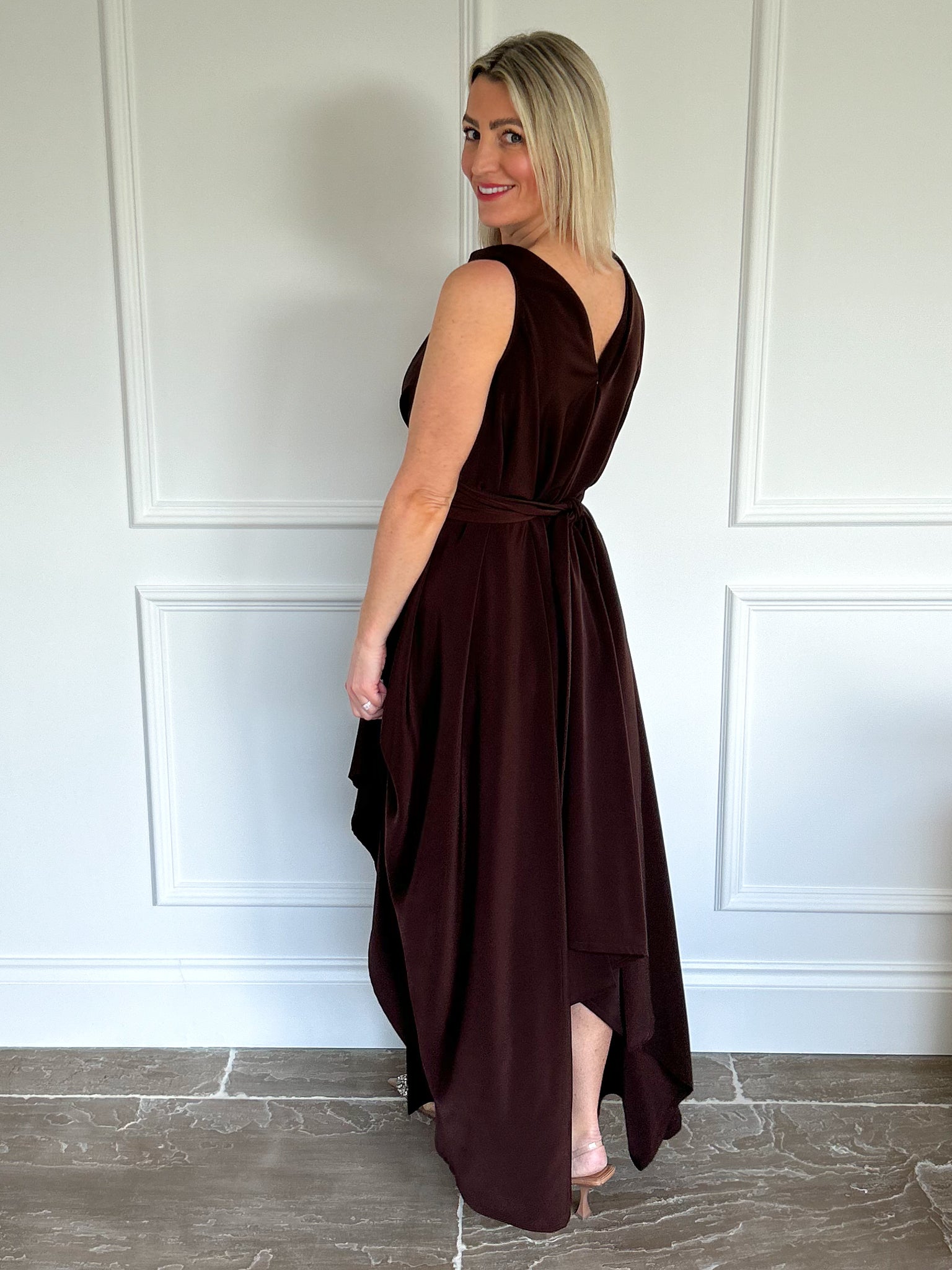 Chocolate Brown Ivy Dress