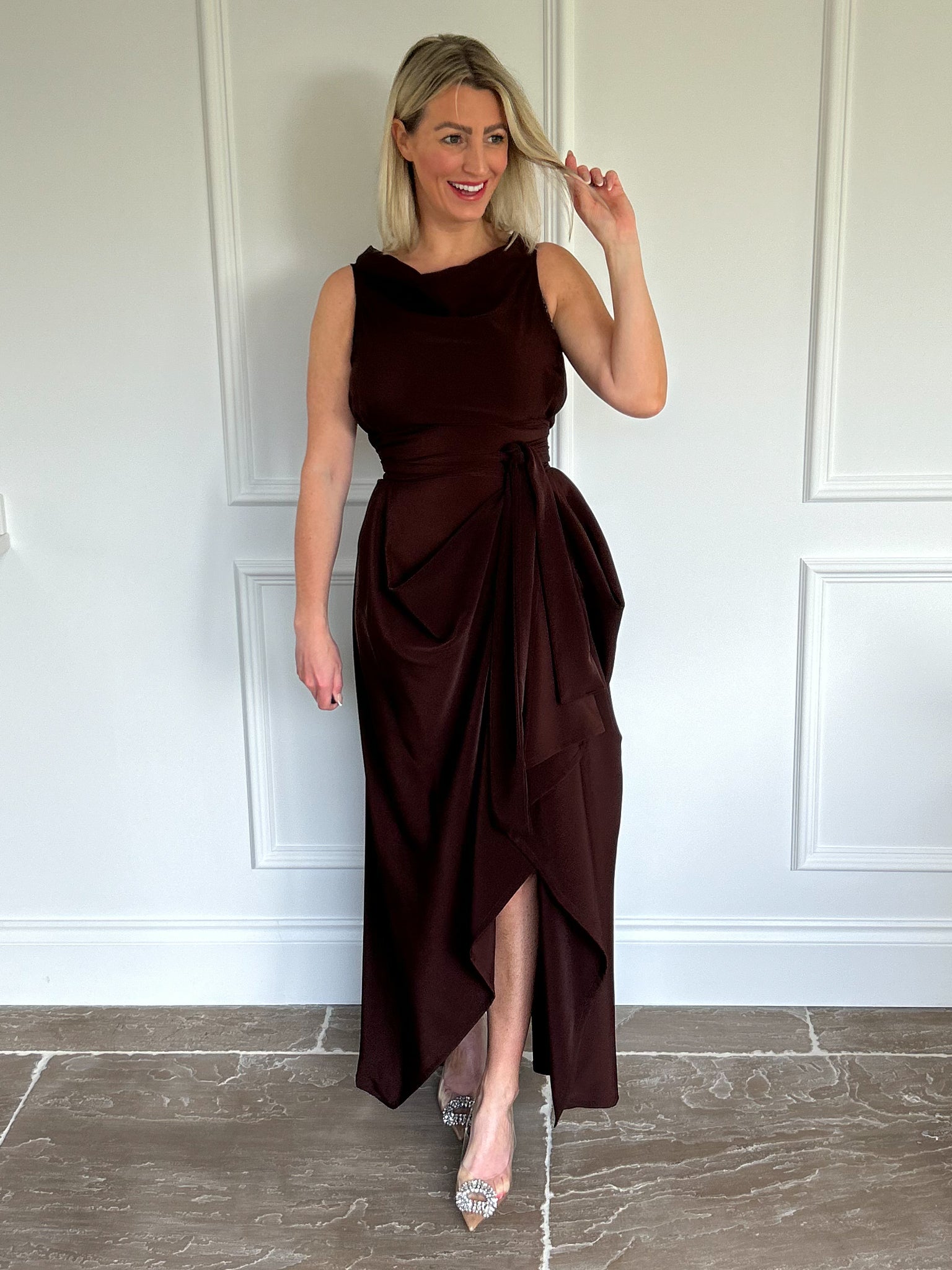 Chocolate Brown Ivy Dress