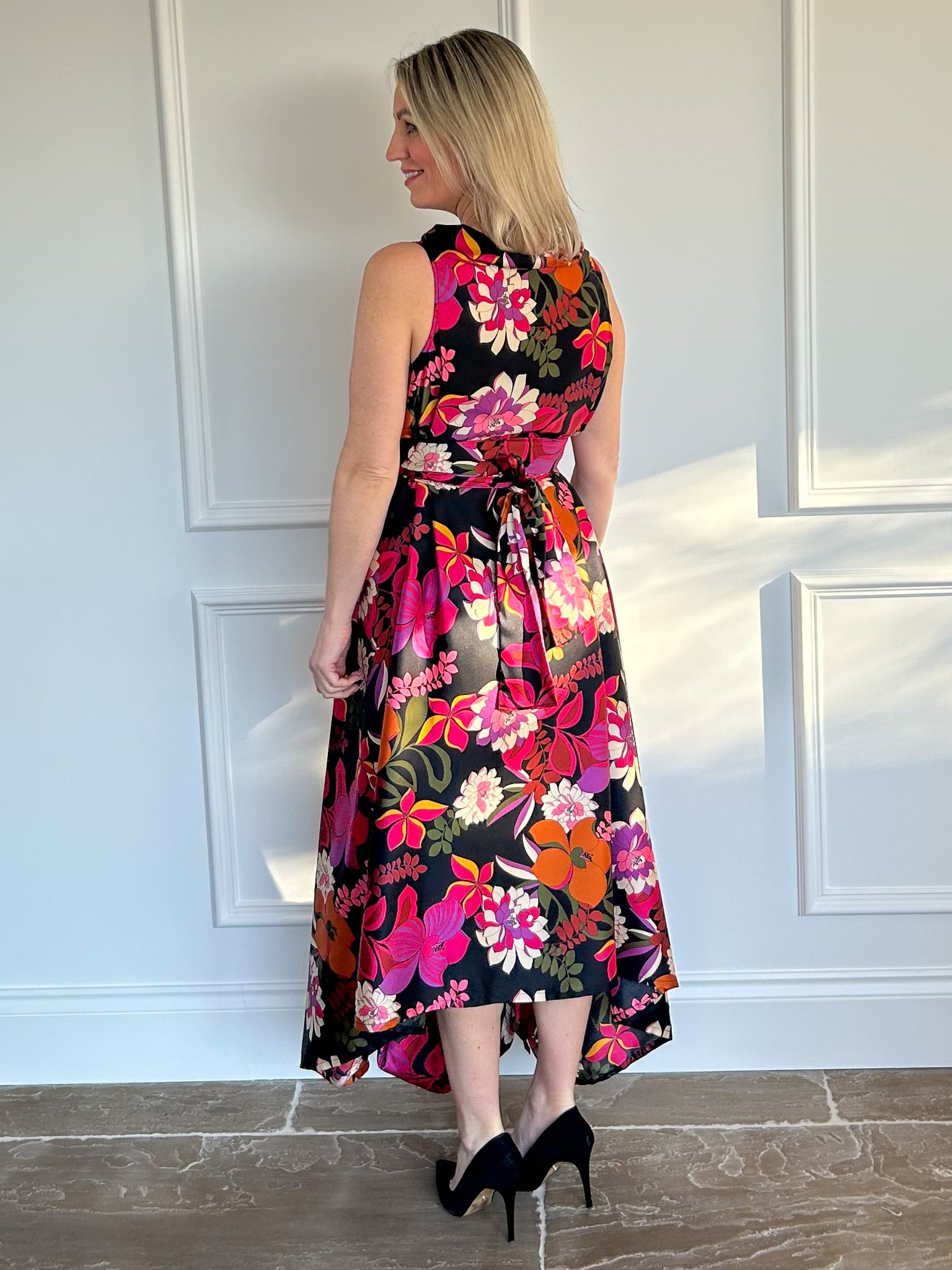 Isabella Floral Darcy Dress