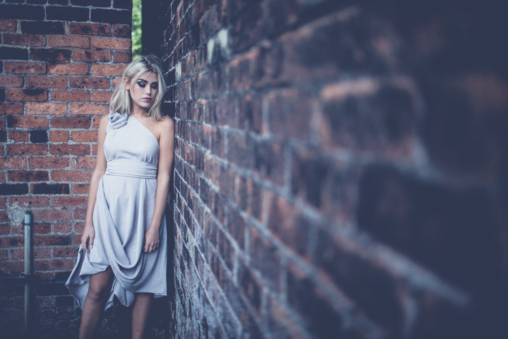 Stone Jessie Ruffle Dress