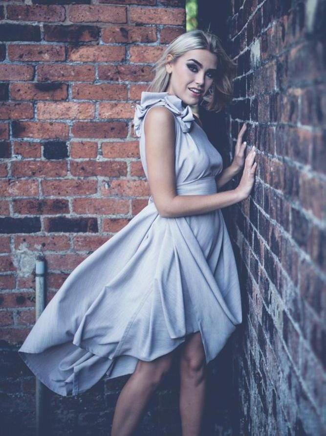 Stone Jessie Ruffle Dress