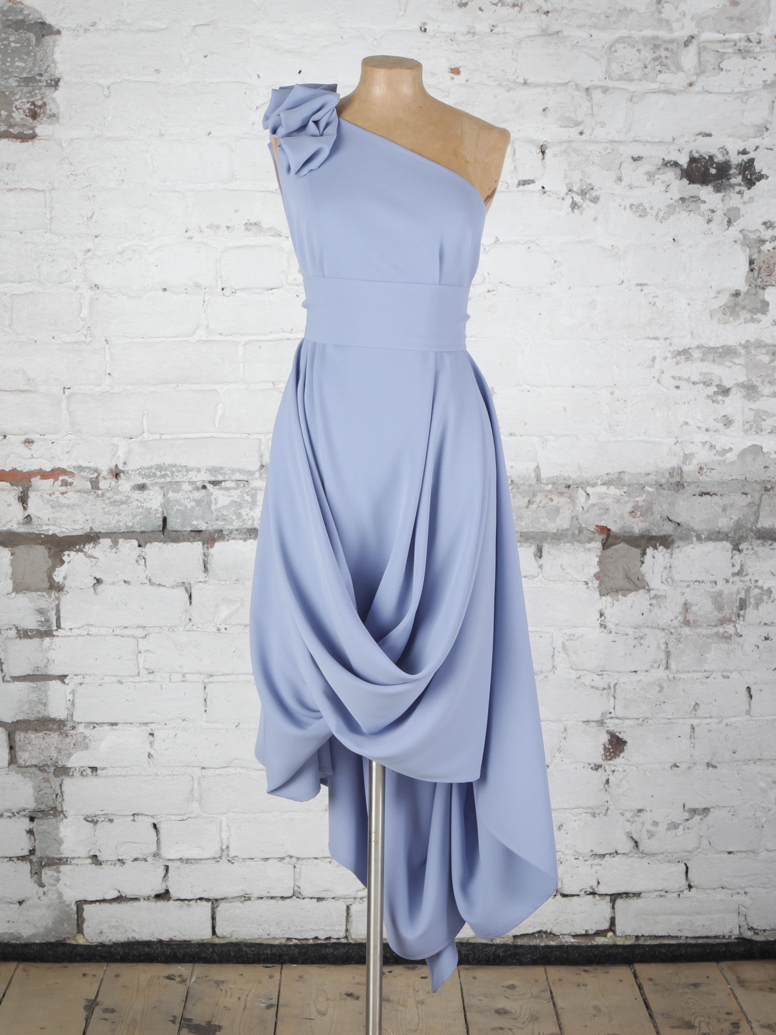 Dusty Blue Jessie Dress