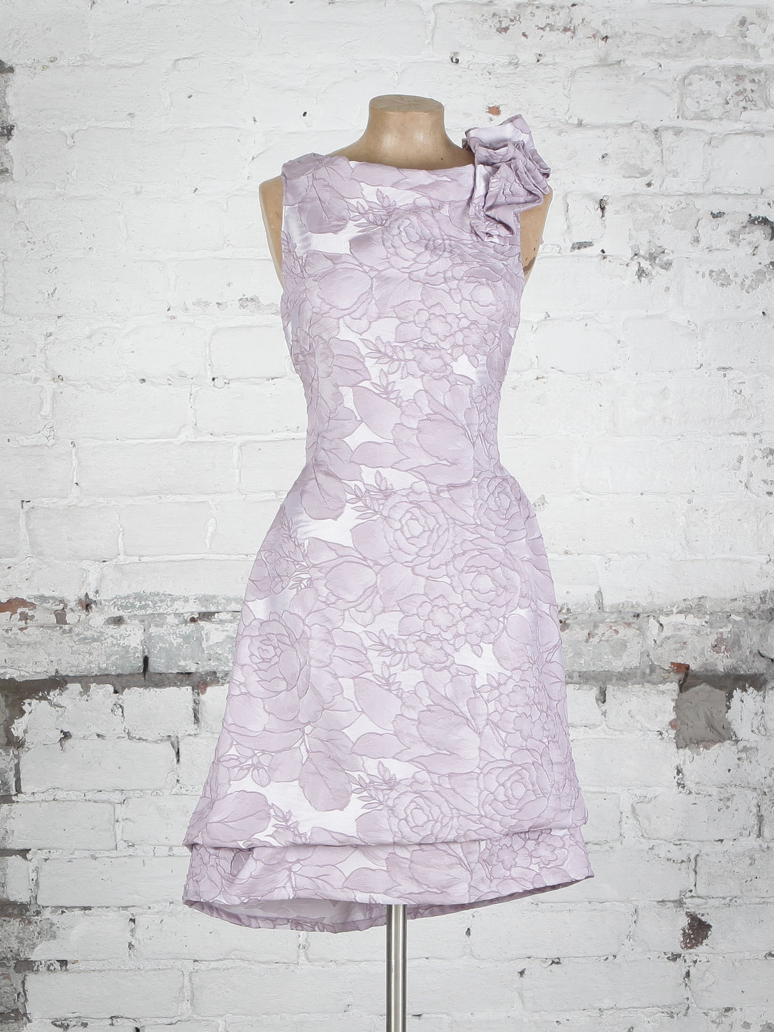 Lavender Ocean Rose Anna Dress