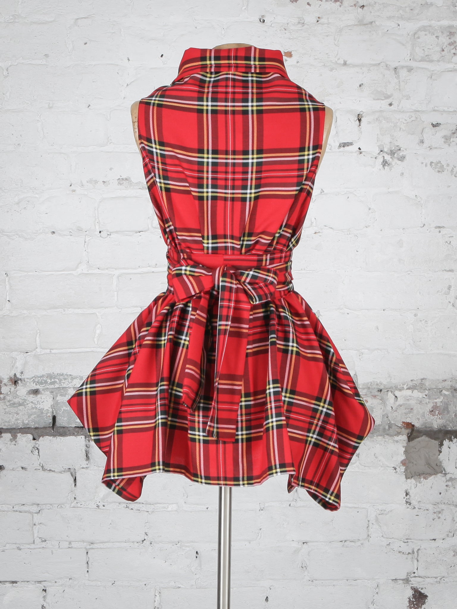 Royal Stewart Tartan Trench Top