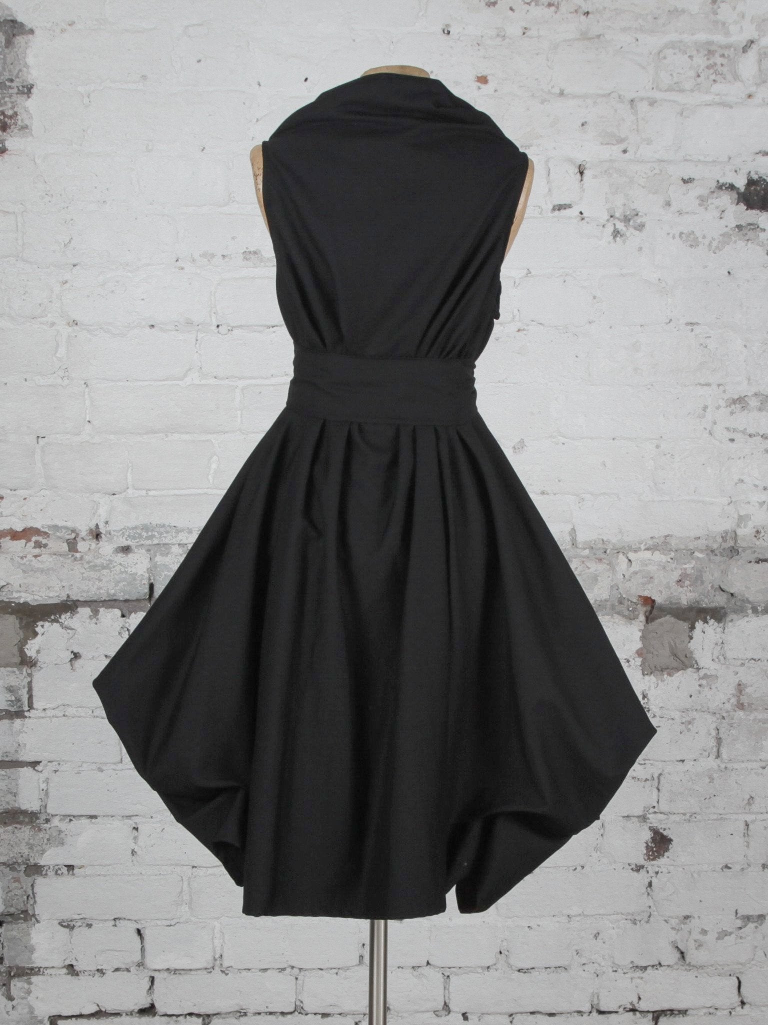 Black Trench Dress