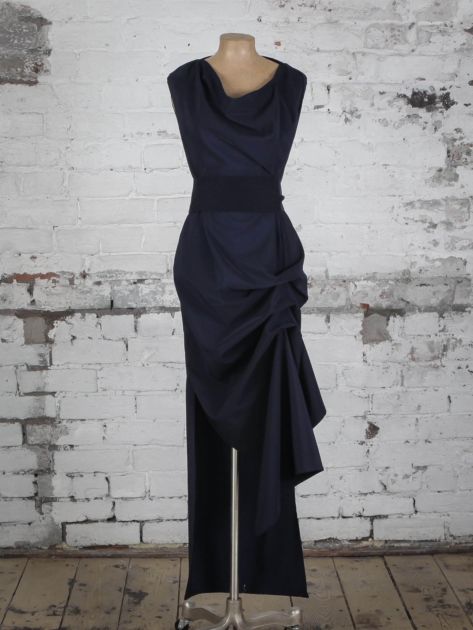 Navy Willow Dress