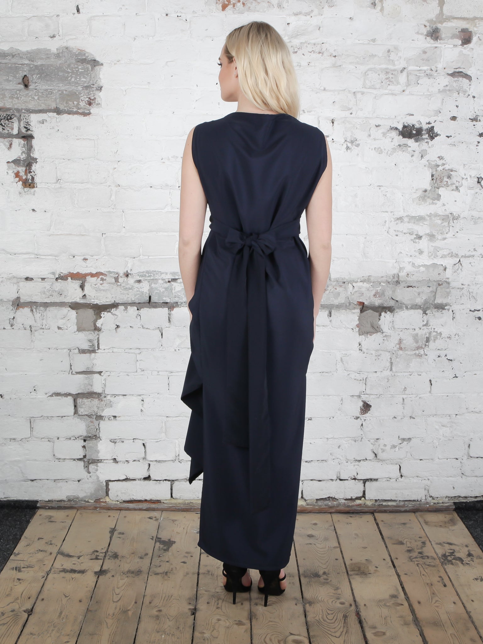 Navy Willow Dress