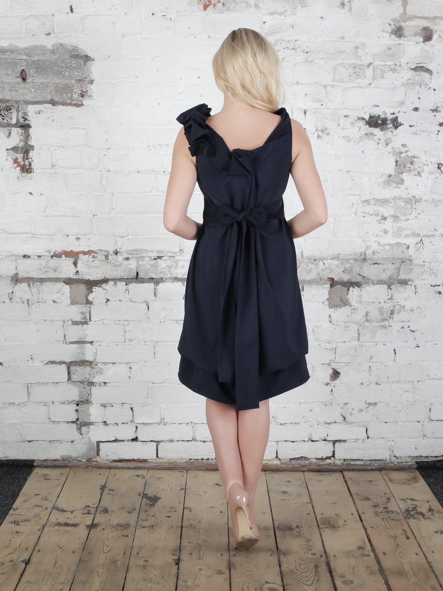 Navy Anna Dress