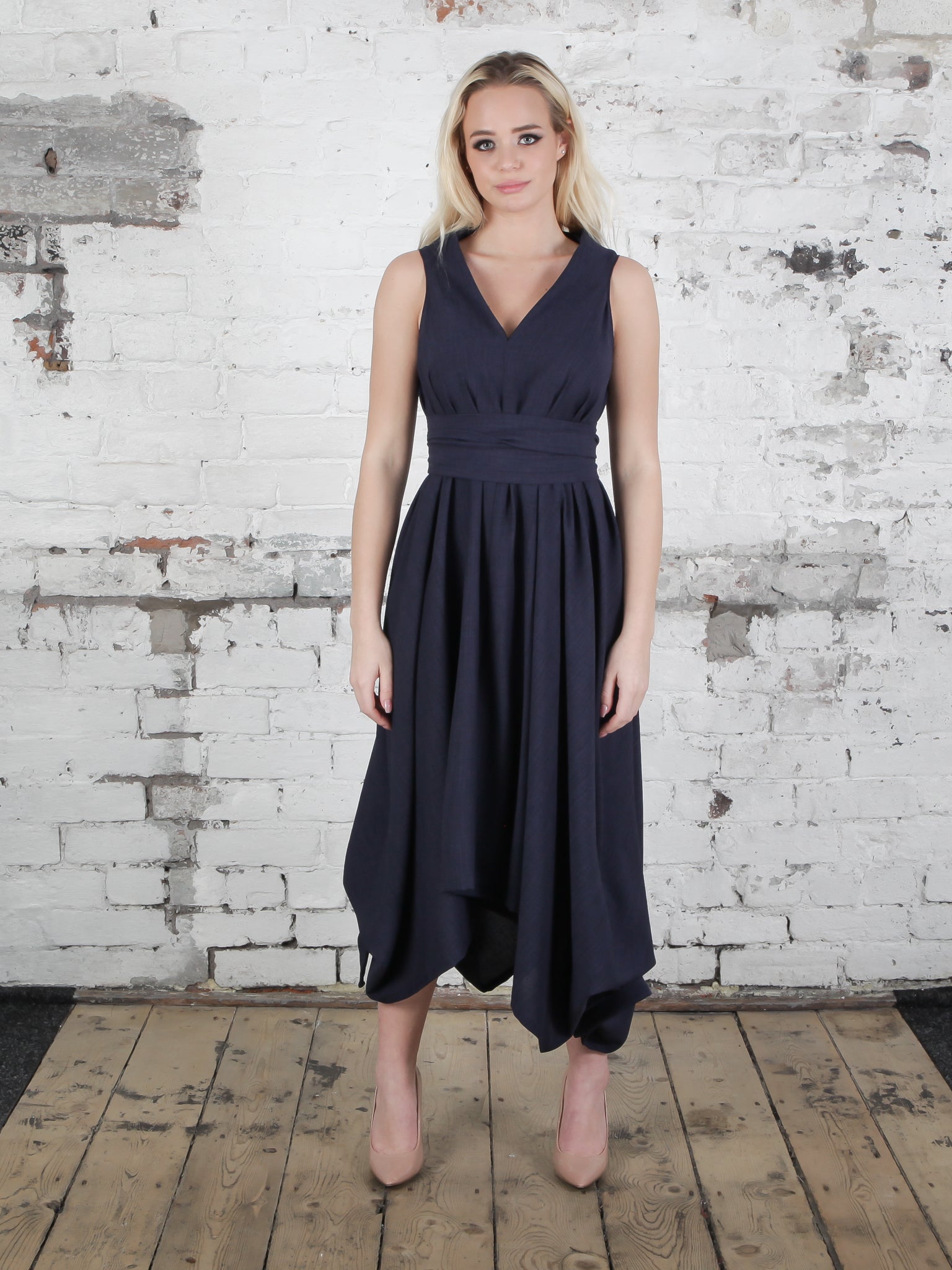 Navy Darcy Dress