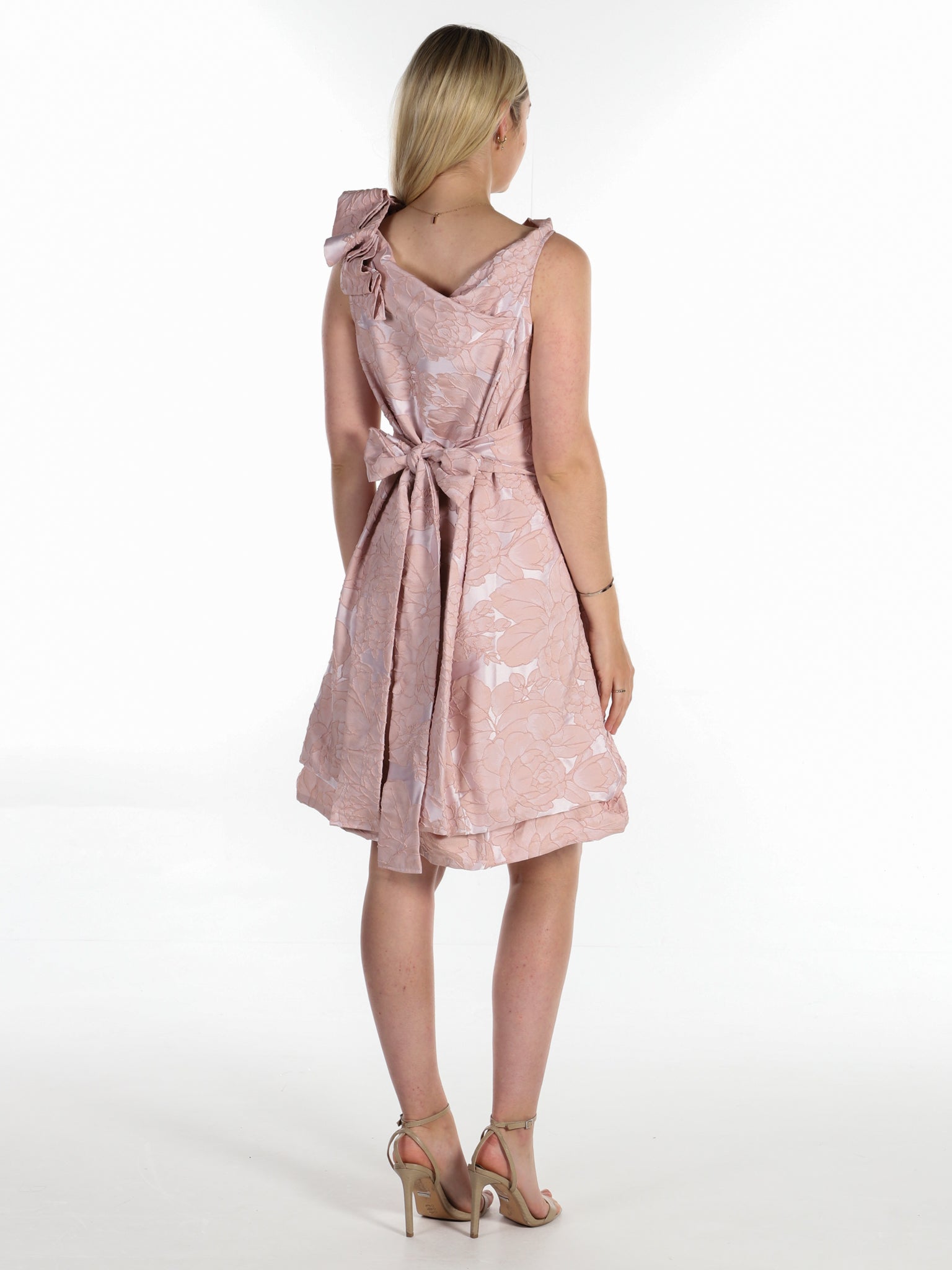 Blush Ocean Rose Anna Dress