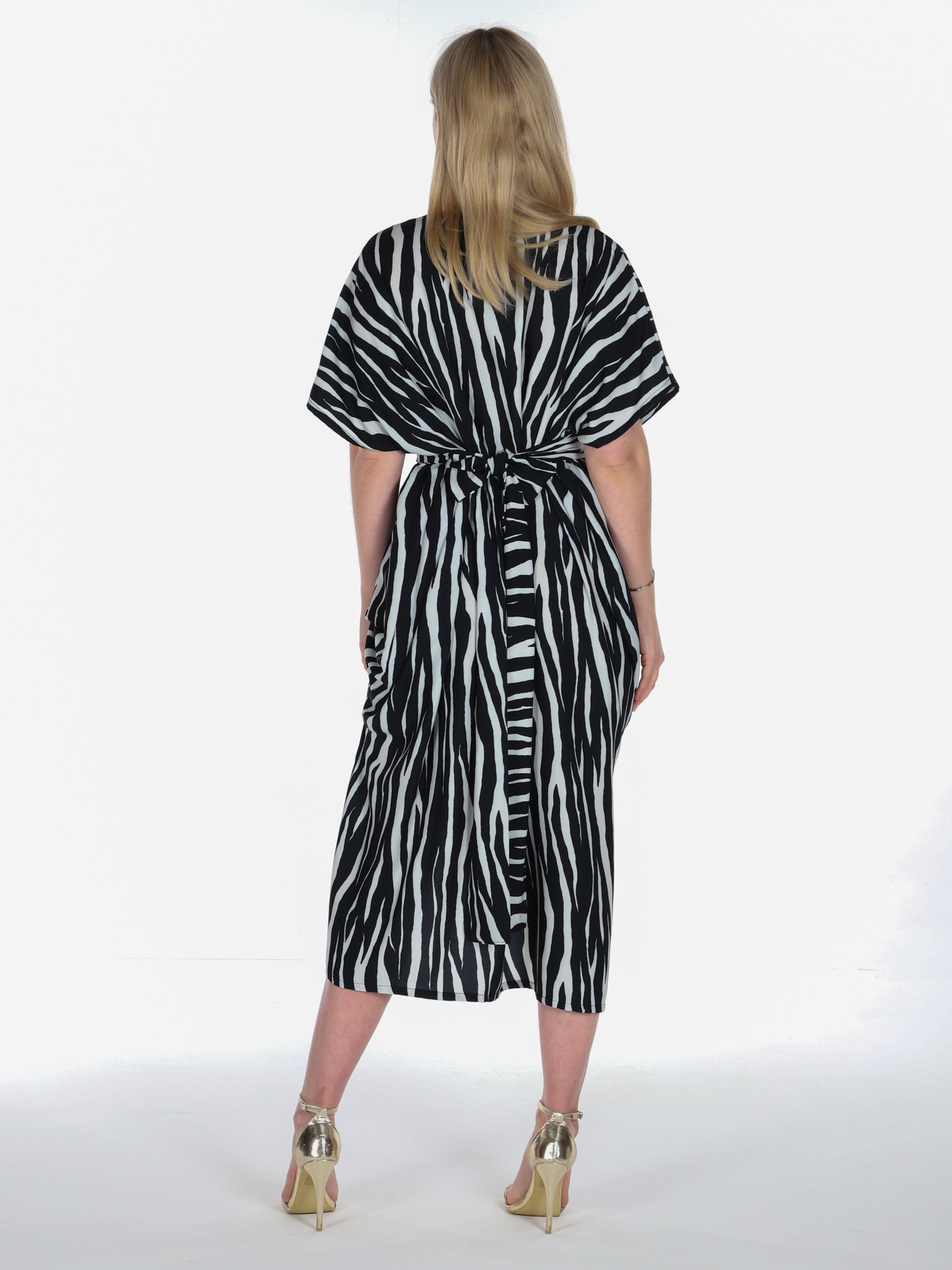 Zebra Print Riva Dress