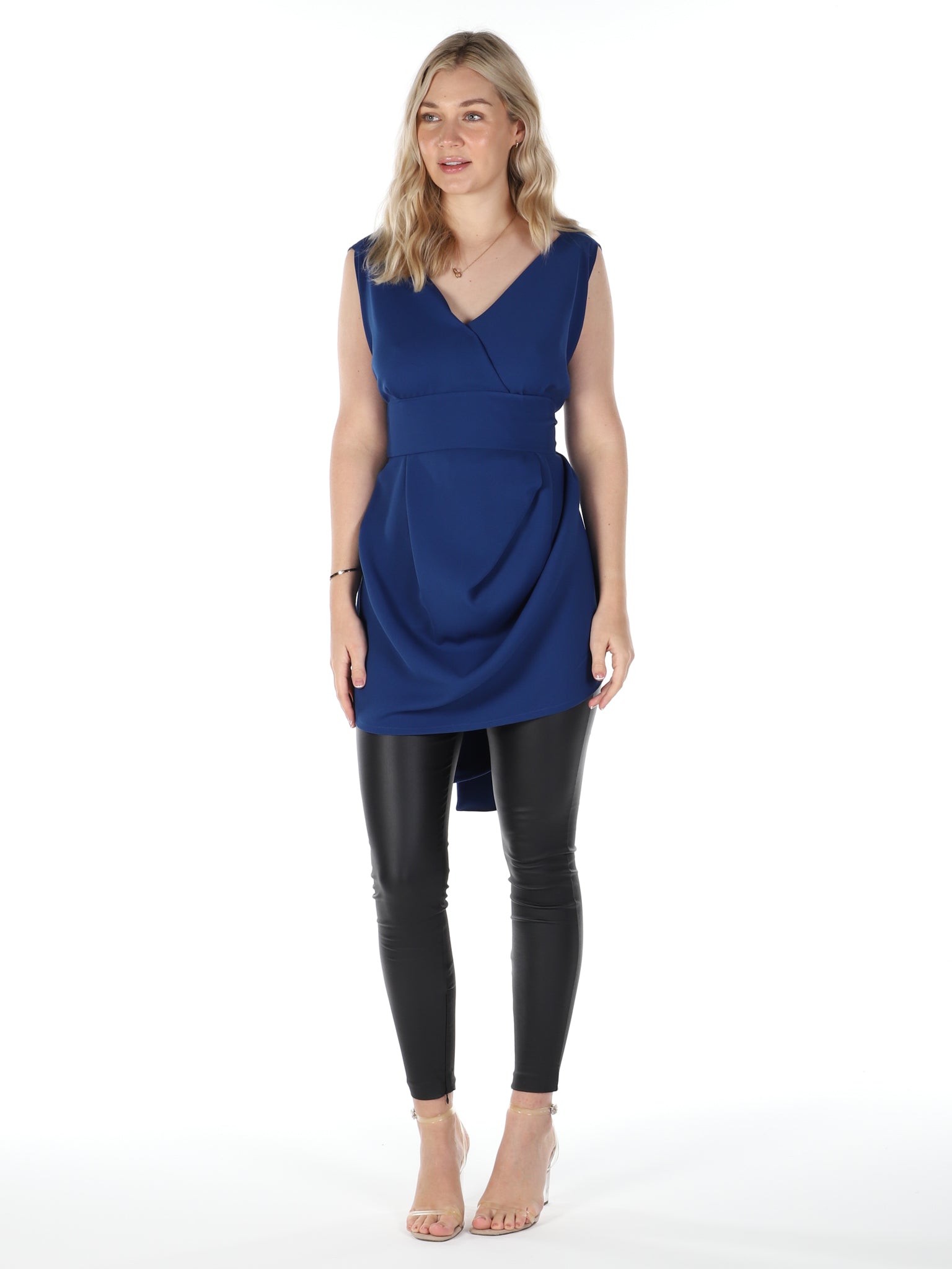 Royal Blue Poppy Top